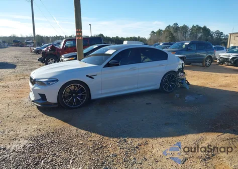 2019 BMW M5 Competition z USA, uszkodzony, nr VIN WBSJF0C53KB447416